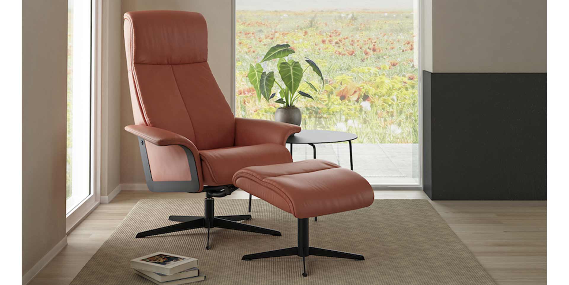 Slider Fauteuil et repose pieds HELGA 1300 (image 1)