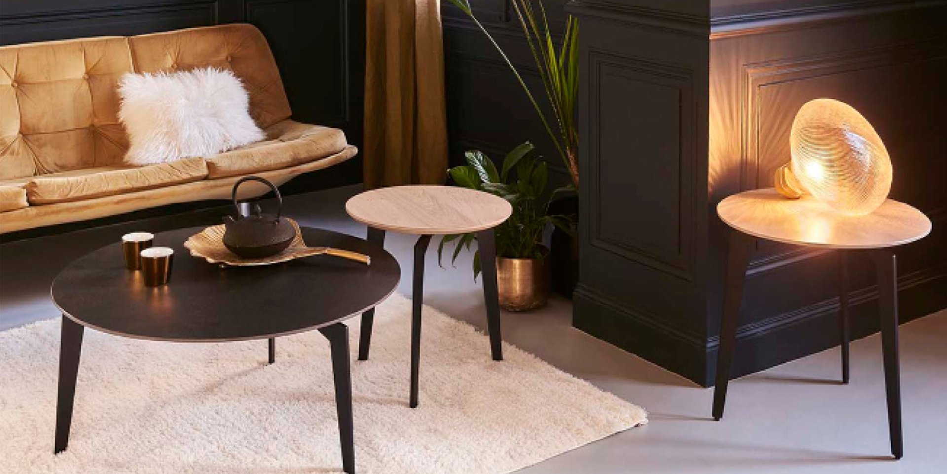 Slider Table basse LUNE (image 1)