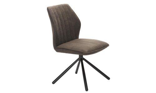 Chaise en tissu pivotante HAPPY