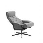 Miniature Fauteuil relaxation et repose pieds HELVIG 1100 (image 4)