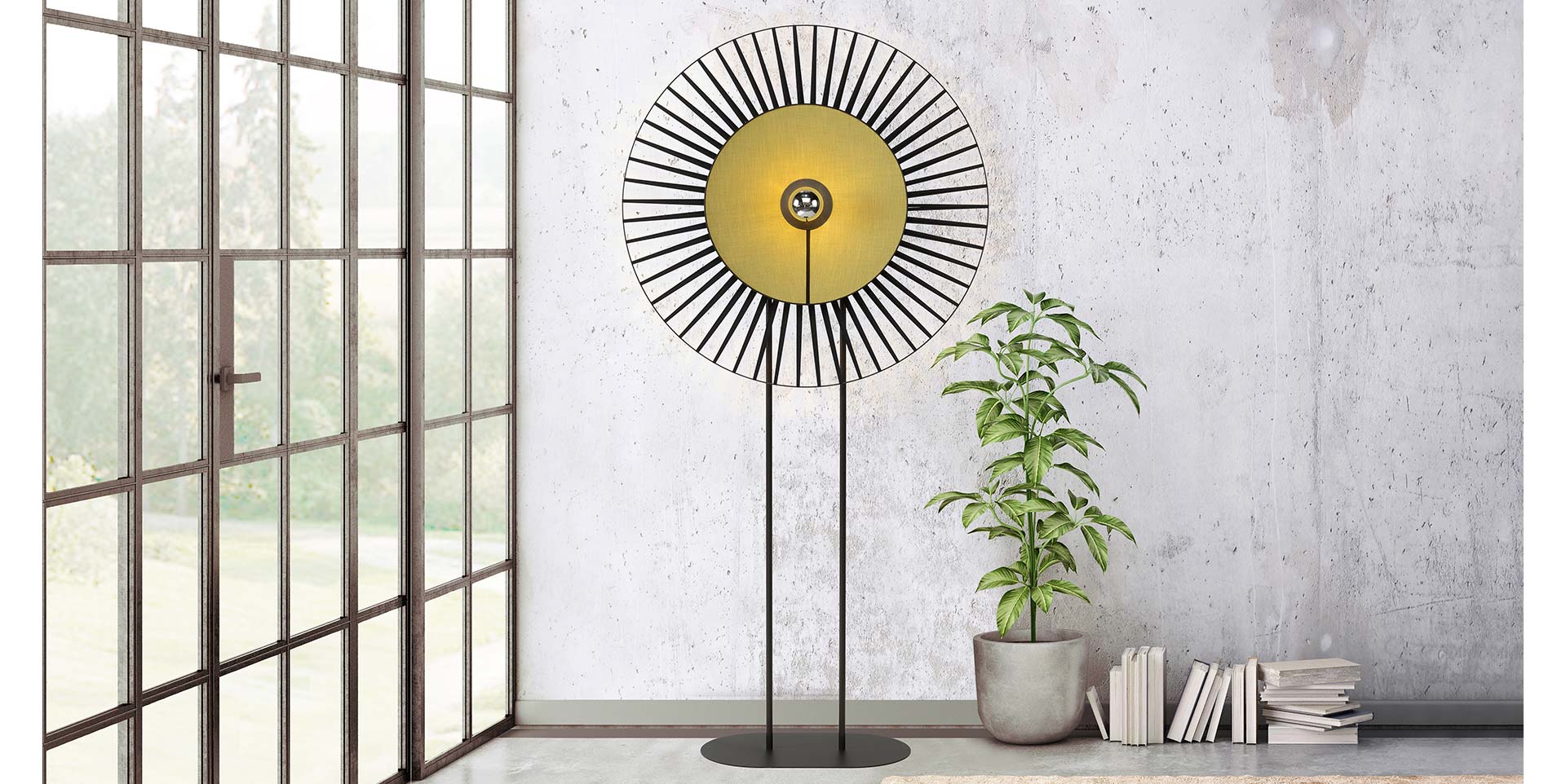 Slider Luminaire LERIA lampadaire (image 1)