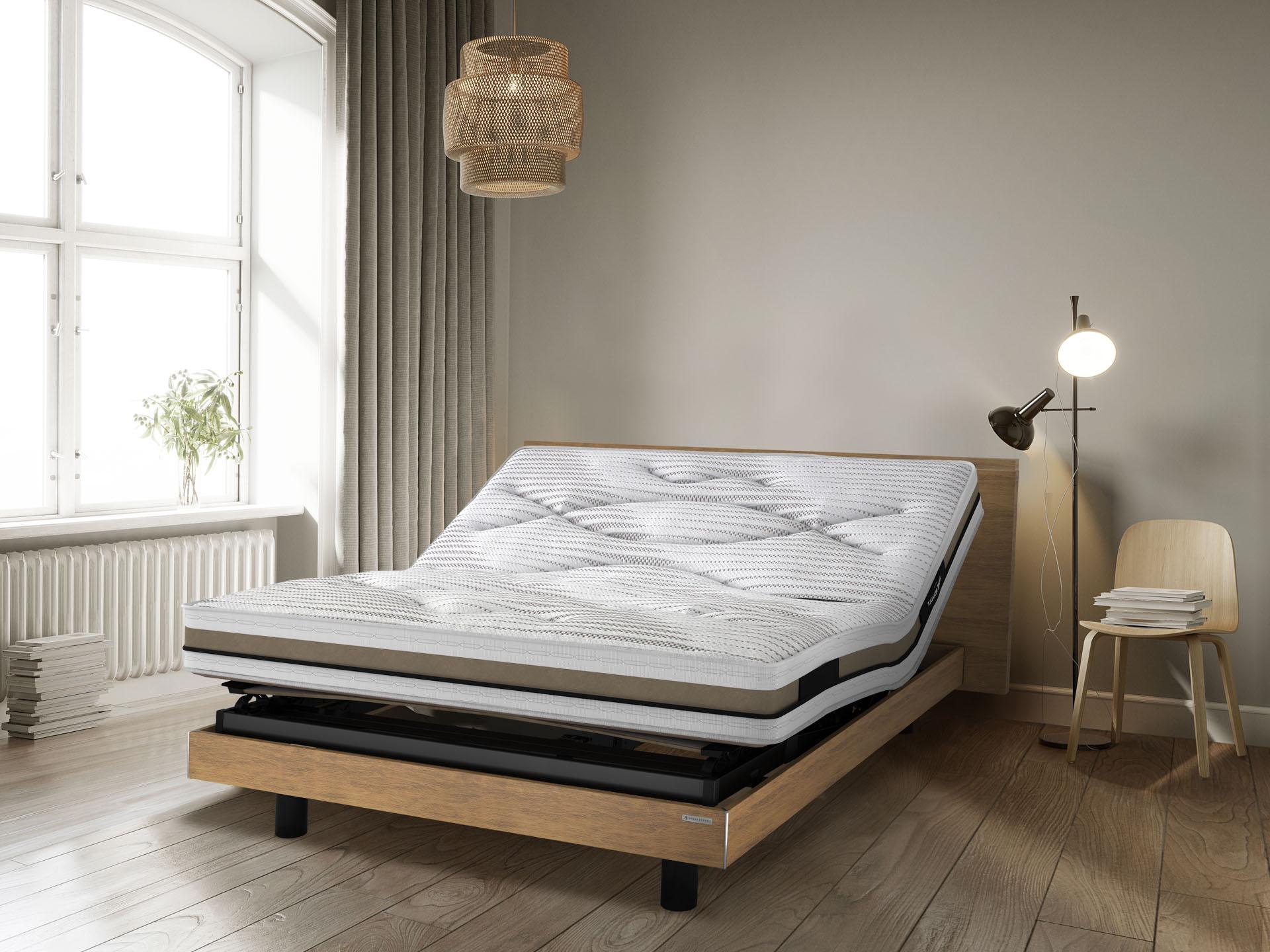 Slider ENSEMBLE RELAXATION MATELAS AZURI/SOMMIER MONOFLEX (image 2)