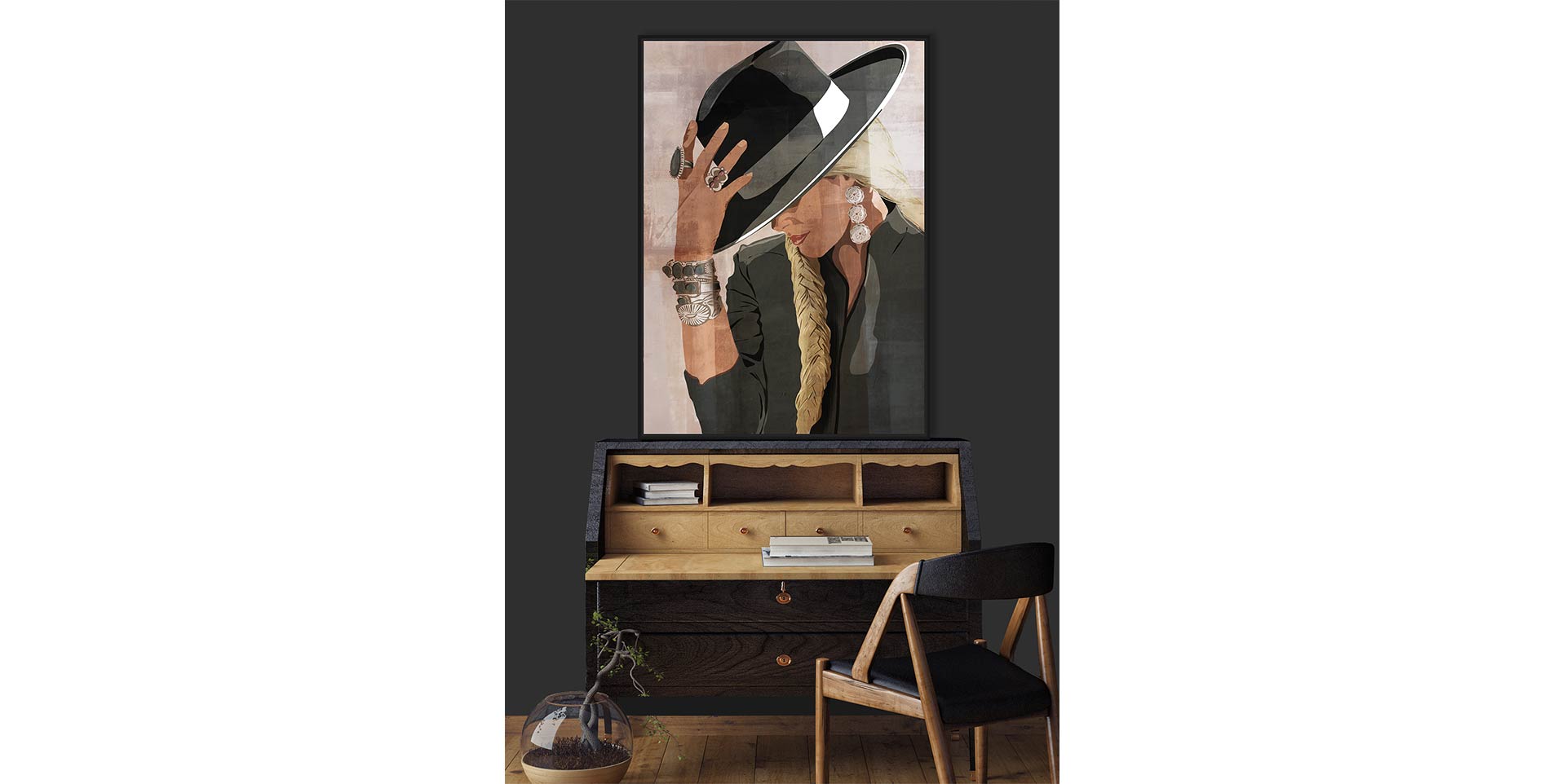 Slider Tableau BELLE MYSTERIEUSE (image 1)