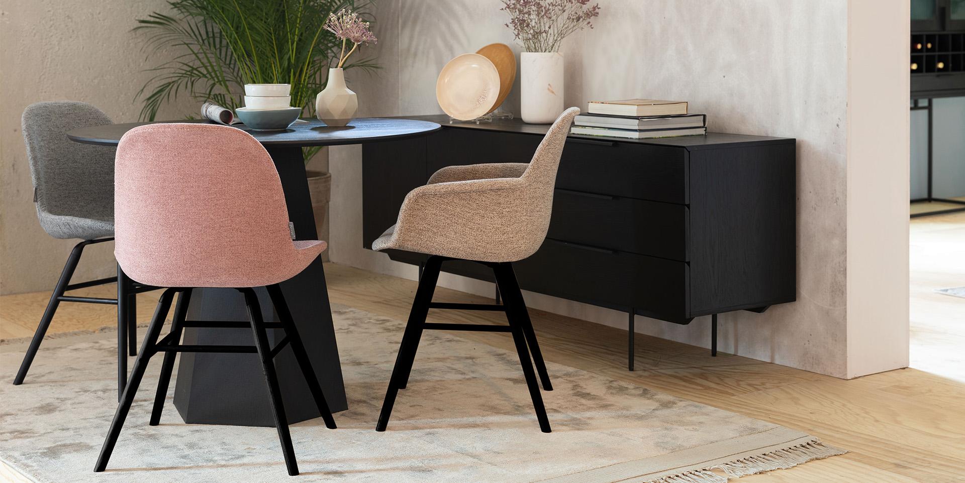 Slider Fauteuil ALBERT KUIP beige ZUIVER (image 1)