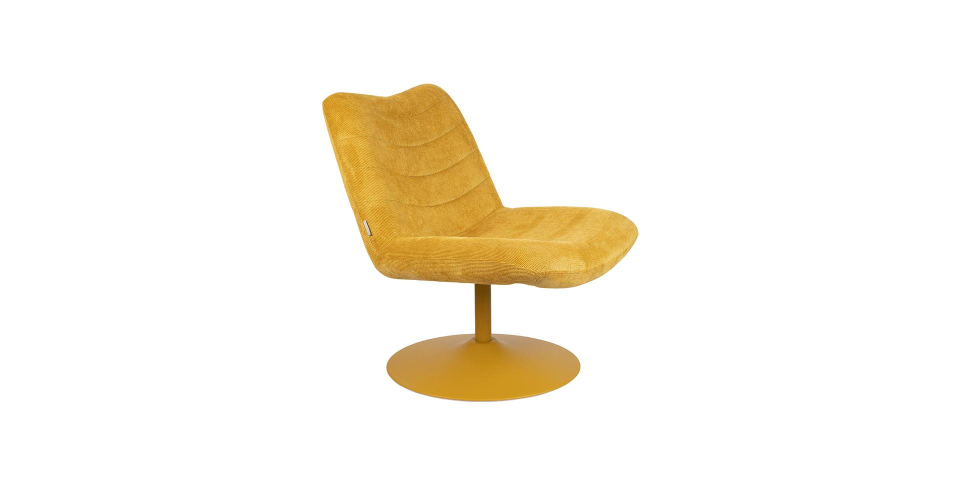 Slider Fauteuil en tissu pivotant BUBBA ZUIVER (image 2)
