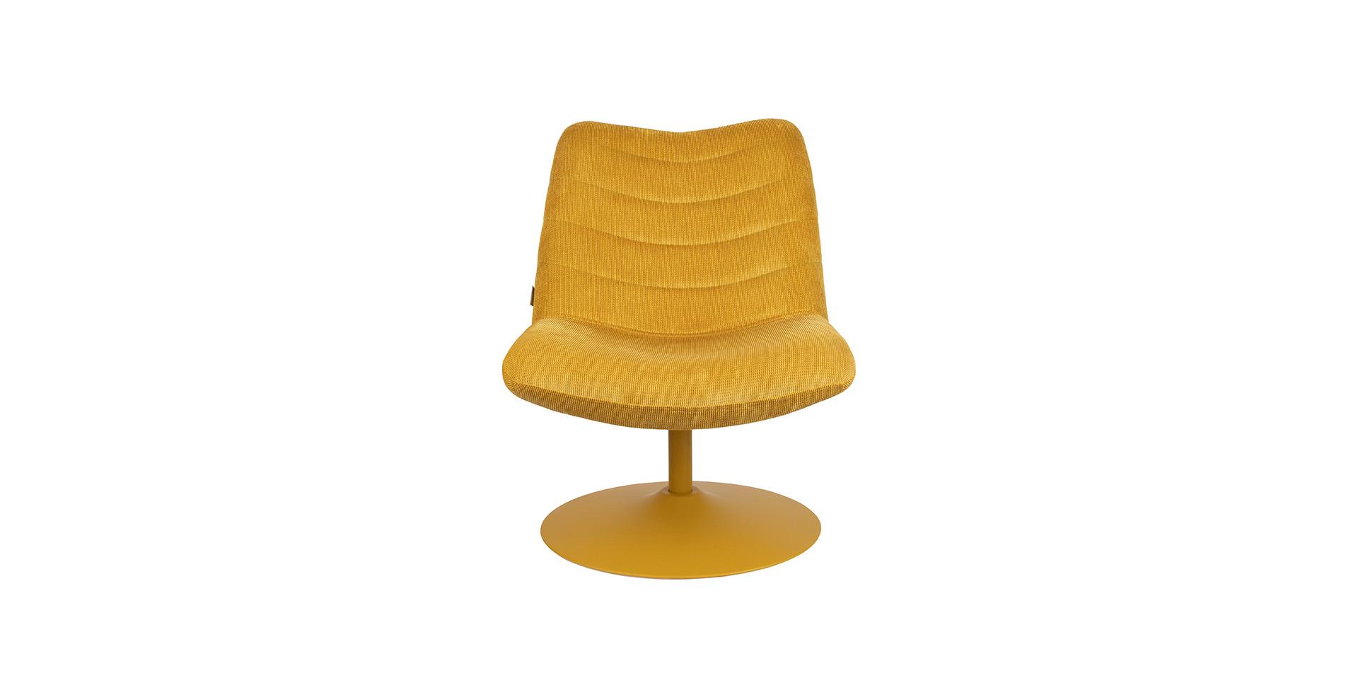 Slider Fauteuil en tissu pivotant BUBBA ZUIVER (image 4)