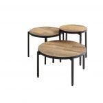 Miniature Table basse ronde QUEBEC (image 1)