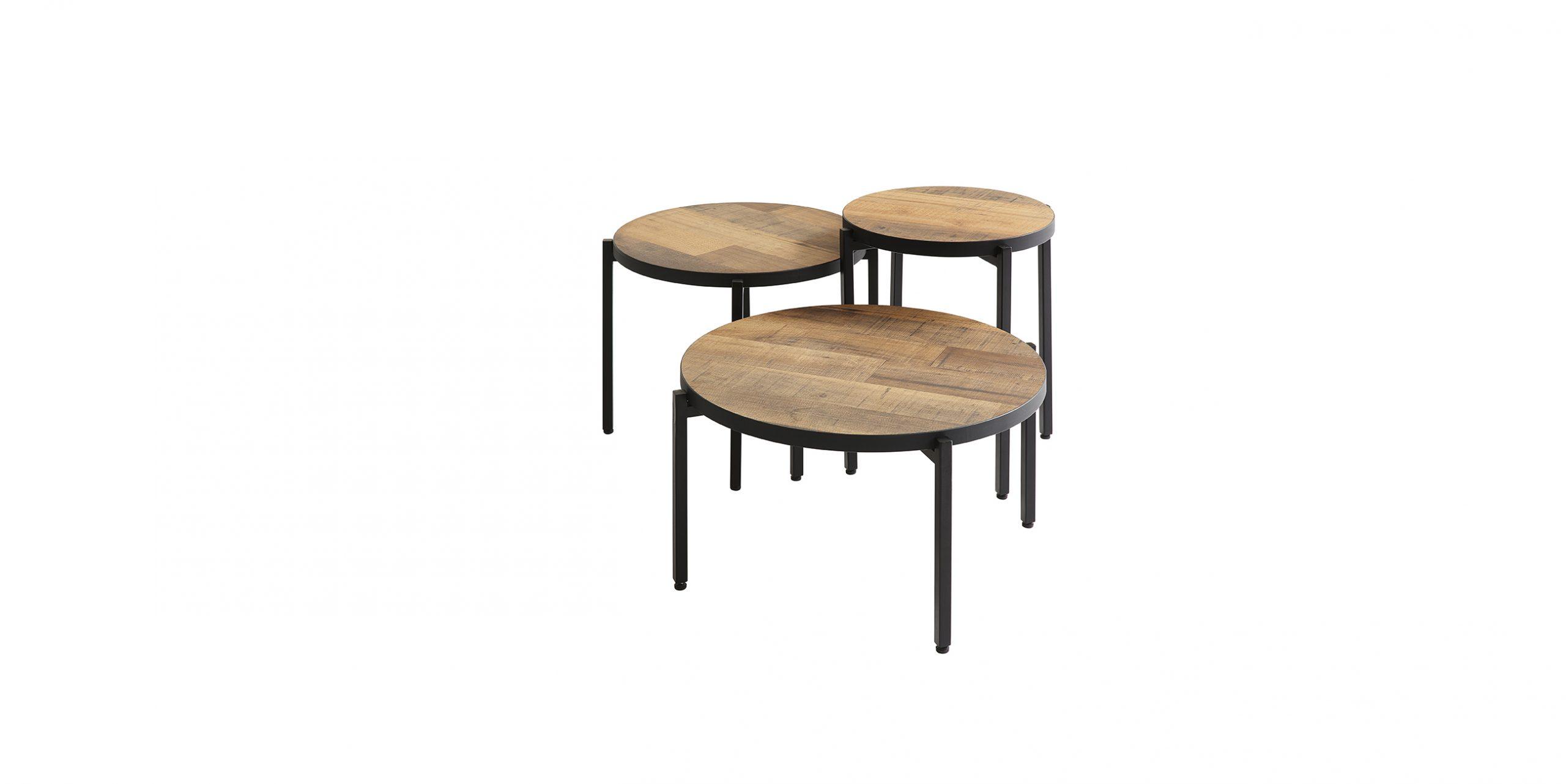 Slider Table basse ronde QUEBEC (image 1)