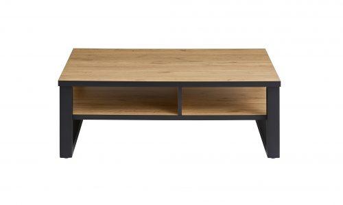 Table basse rectangulaire 2 niches QUEBEC