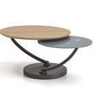 Miniature Table basse pivotante ronde MAGMA (image 2)