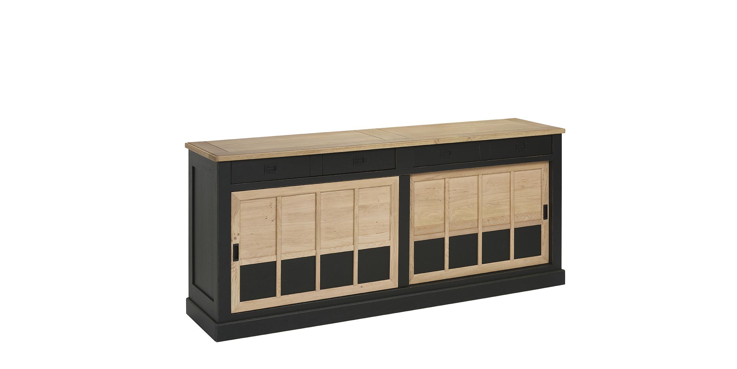 Buffet enfilade chene