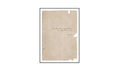 Tableau POESIE RONSARD
