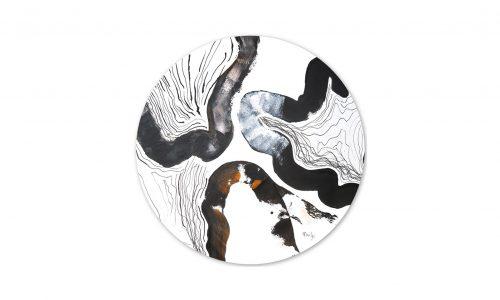 Tableau MY LABYRINTHE NOIR