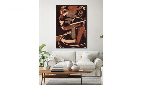 Tableau WARRIOR BROWN 1