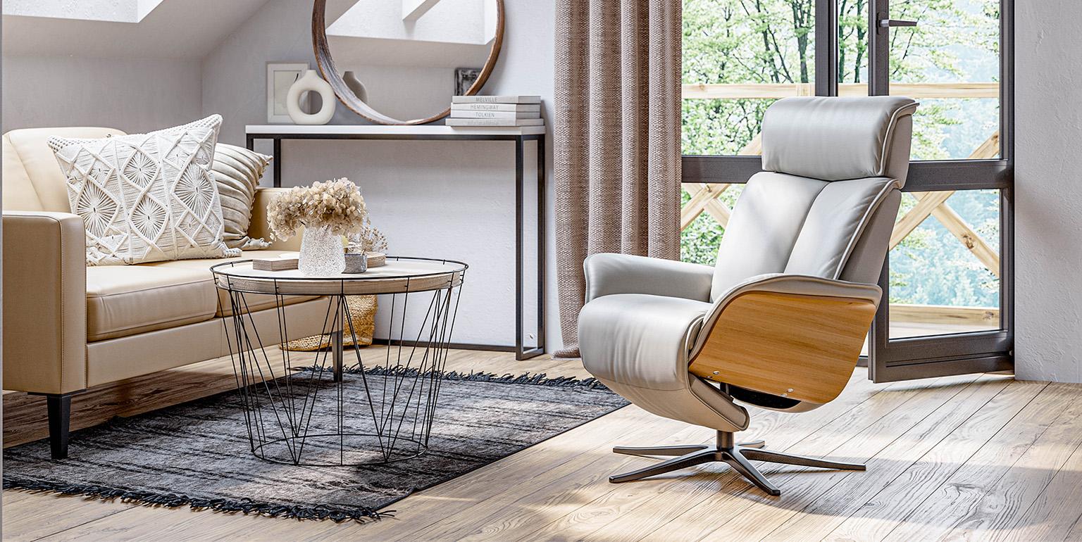 Slider Fauteuil relaxation SOLVEIG 5500 SPI W (image 1)