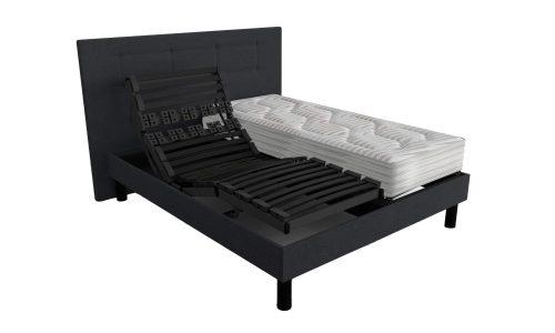 ENSEMBLE RELAXATION MATELAS QUARTZ 45/SOMMIER QUARTZ