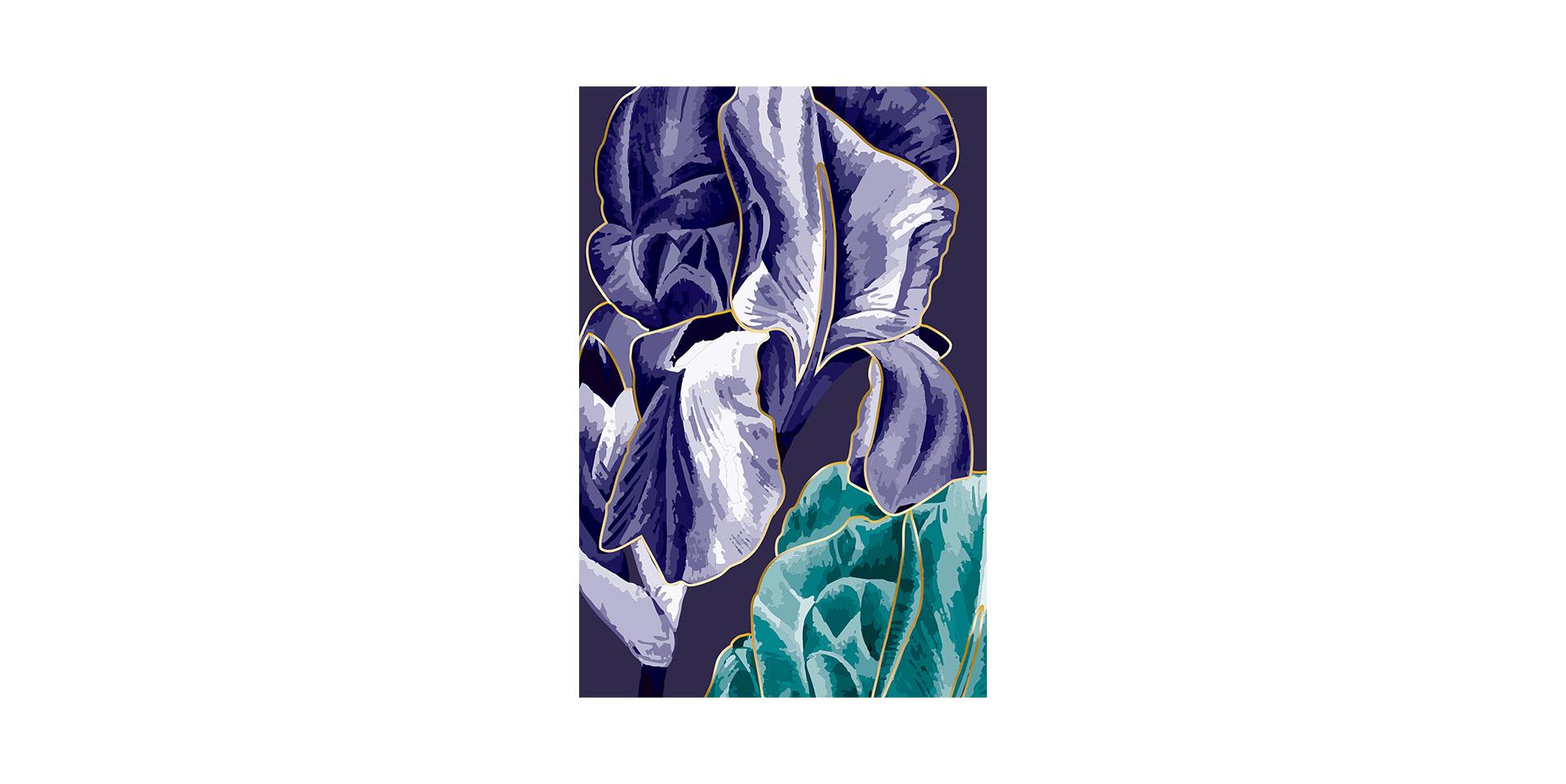 Slider Tableau UV IRIS VIOLET (image 1)