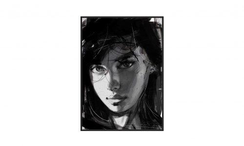Tableau WOMAN REGARD