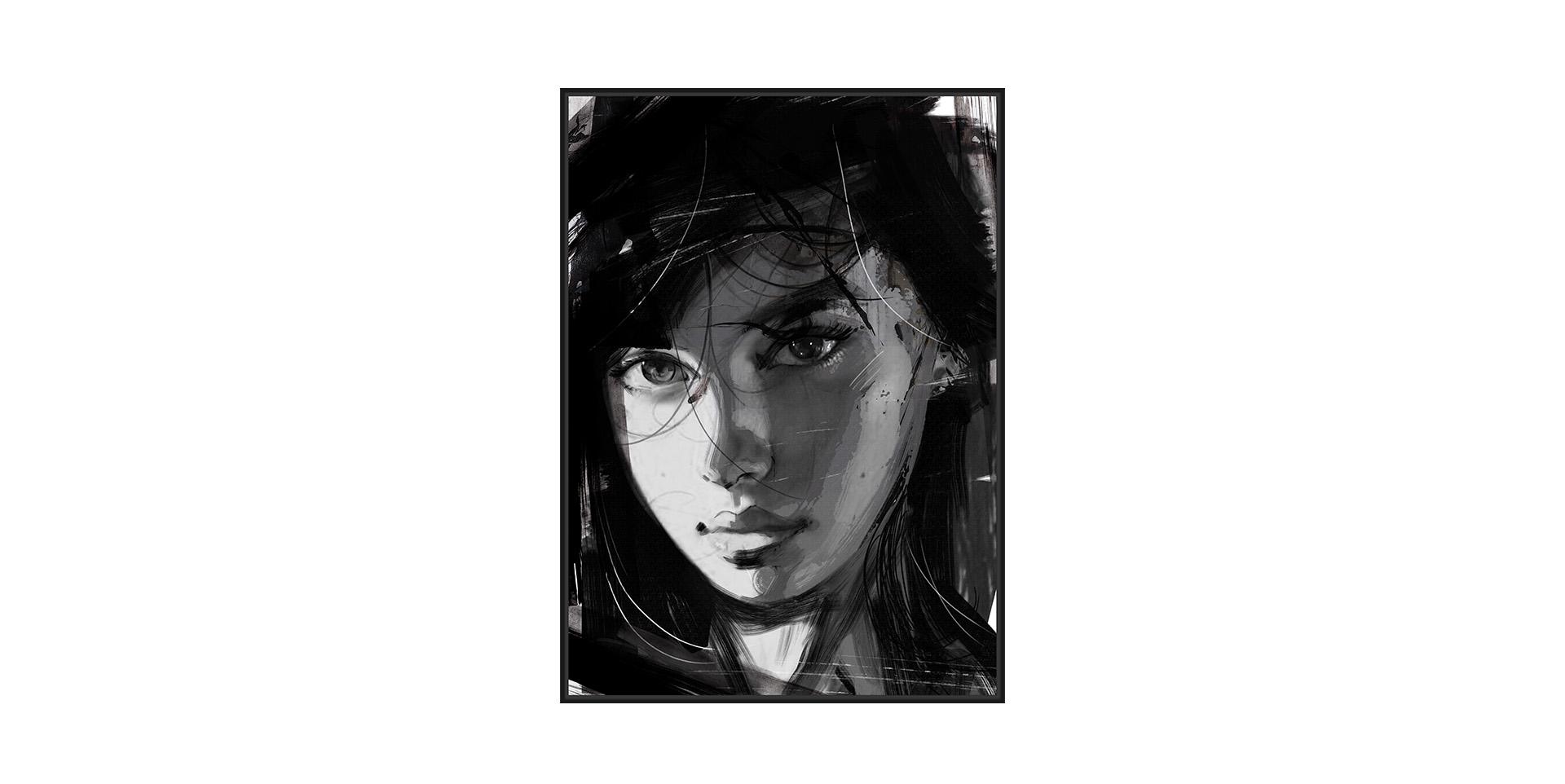 Slider Tableau WOMAN REGARD (image 1)