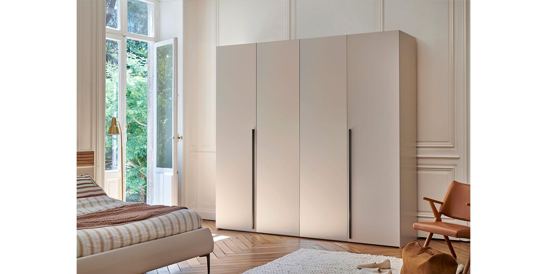 Slider Armoire portes pliantes avec miroir TOSCANE (image 2)