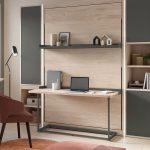 Miniature Lit escamotable vertical avec bureau SMART (image 2)