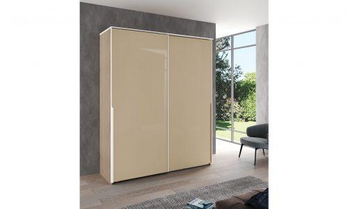 Armoire 2 portes coulissantes laquées BLOOM 1
