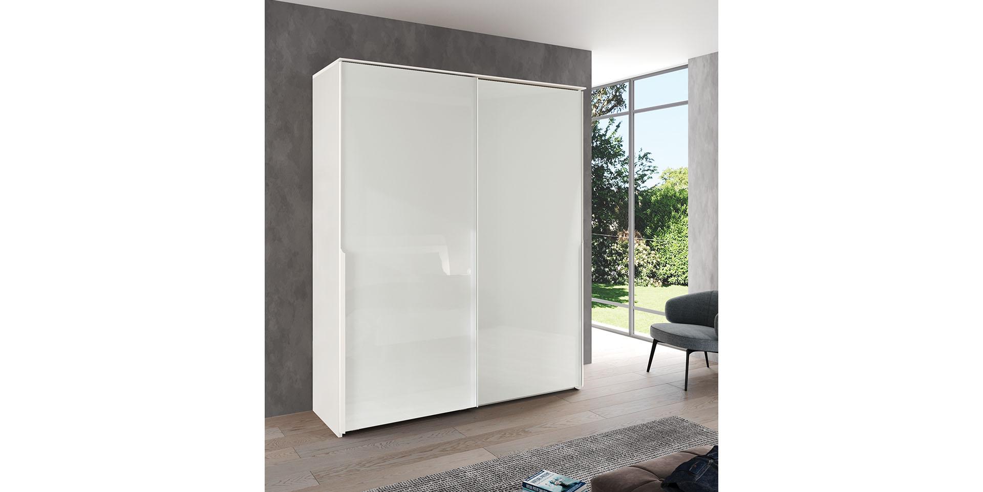 Slider Armoire 2 portes coulissantes laquées BLOOM (image 2)
