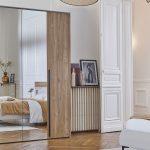 Miniature Armoire portes pliantes avec miroir TOSCANE (image 1)