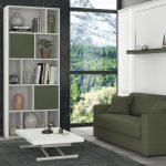 Miniature Lit escamotable vertical avec banquette accoudoirs larges SMART (image 2)