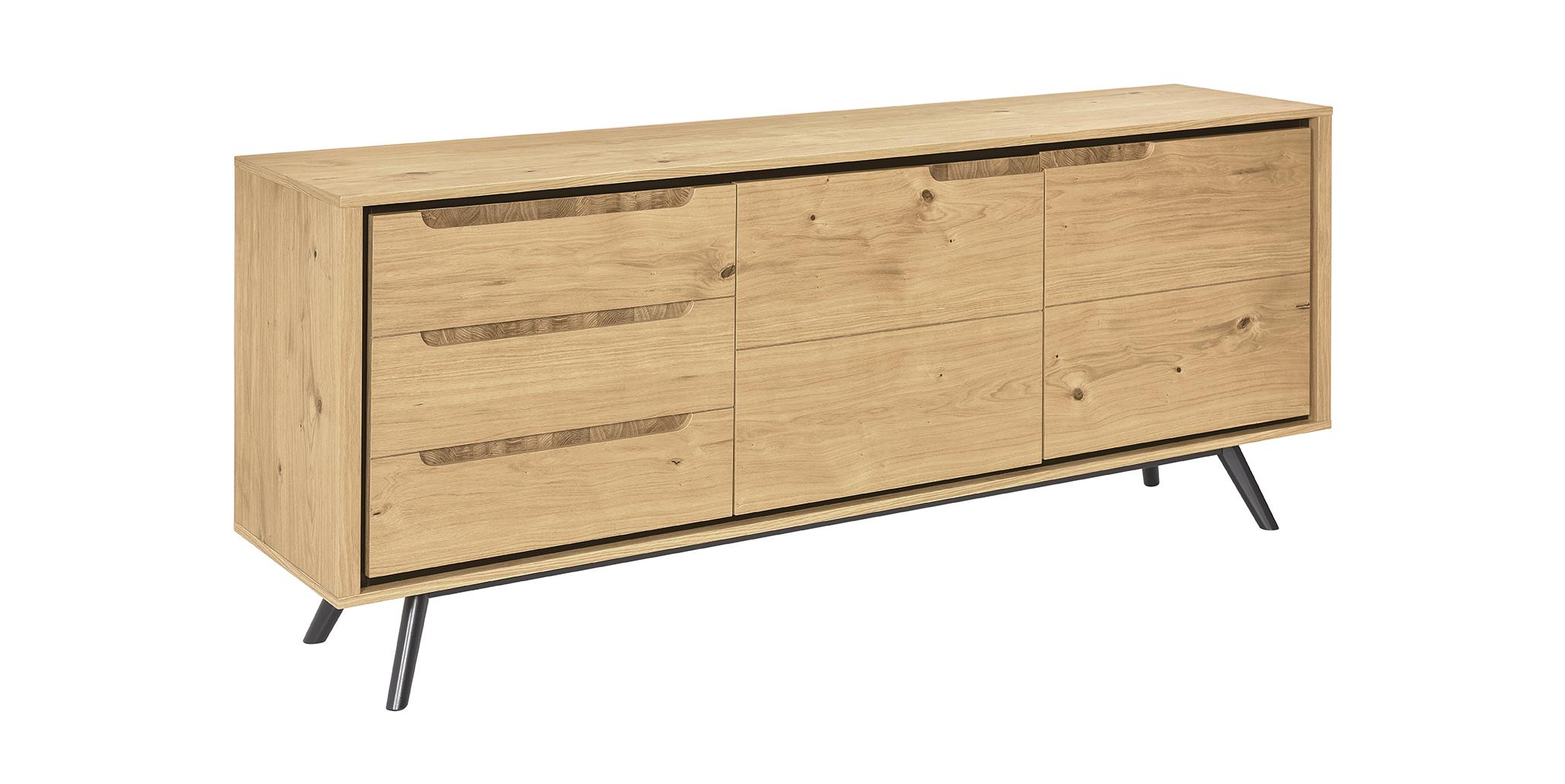 buffet 3 portes bois