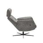Miniature Fauteuil relaxation TULIP cuir (image 2)