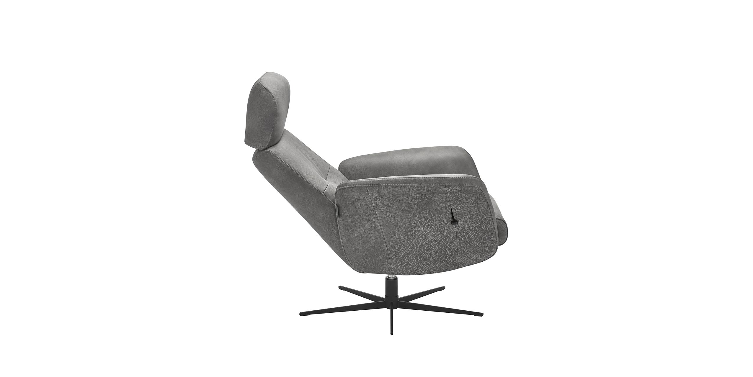 Slider Fauteuil relaxation TULIP cuir (image 2)