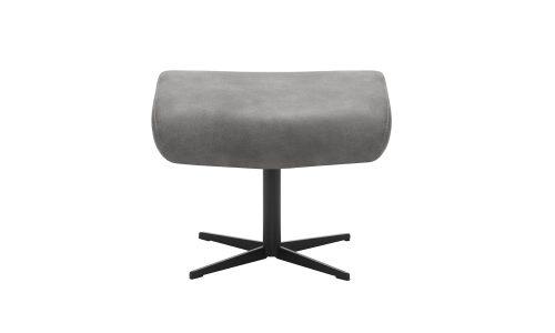 Pouf repose-pieds TULIP cuir