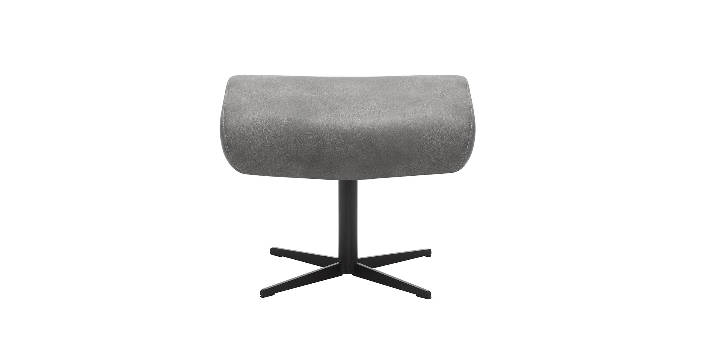 Slider Pouf repose-pieds TULIP cuir (image 2)