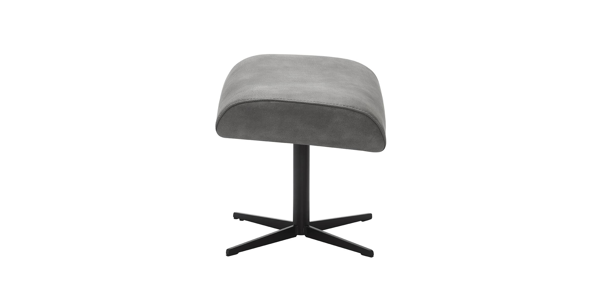 Slider Pouf repose-pieds TULIP cuir (image 3)