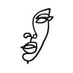 Miniature Ornement mural FACE (image 1)