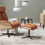 Miniature Fauteuil relaxation avec repose pieds SOLVEIG 5500 SP W (image 1)